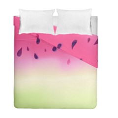 Watermelon Pastel Gradient Pink Watermelon Pastel Gradient Duvet Cover Double Side (full/ Double Size)