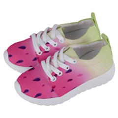 Watermelon Pastel Gradient Pink Watermelon Pastel Gradient Kids  Lightweight Sports Shoes by genx