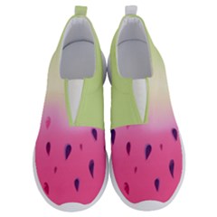 Watermelon Pastel Gradient Pink Watermelon Pastel Gradient No Lace Lightweight Shoes by genx