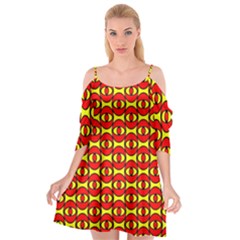 Rby 3 Cutout Spaghetti Strap Chiffon Dress by ArtworkByPatrick