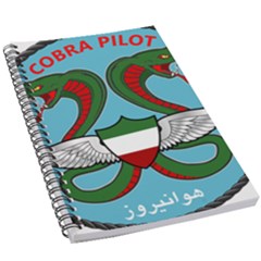 Iranian Army Aviation Cobra Helicopter Pilot Chest Badge 5 5  X 8 5  Notebook by abbeyz71