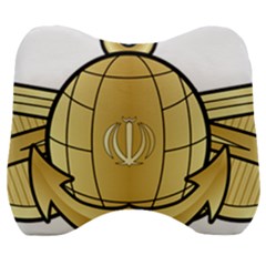 Iranian Navy Amphibious Warfare Badge Velour Head Support Cushion