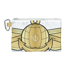 Iranian Navy Amphibious Warfare Badge Canvas Cosmetic Bag (medium) by abbeyz71