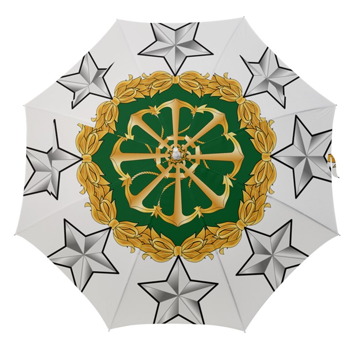 Iranian Navy Amphibious Warfare Badge Straight Umbrellas
