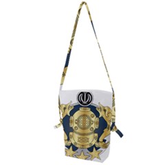 Iranian Navy Special Diver First Class Badge Folding Shoulder Bag by abbeyz71
