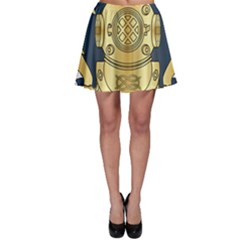 Iranian Navy Special Diver Second Class Badge Skater Skirt by abbeyz71