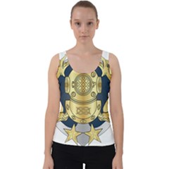 Iranian Navy Special Diver Second Class Badge Velvet Tank Top by abbeyz71