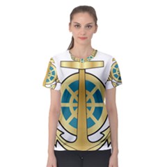 Iranian Navy Aviation Pilot Badge Women s Sport Mesh Tee