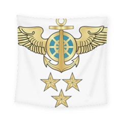 Iranian Navy Aviation Pilot Badge 1st Class Square Tapestry (small) by abbeyz71