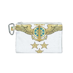 Iranian Navy Aviation Pilot Badge 1st Class Canvas Cosmetic Bag (small) by abbeyz71