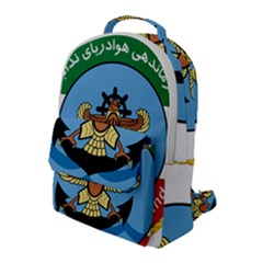 Official Insignia Of Iranian Navy Air Command Flap Pocket Backpack (large) by abbeyz71