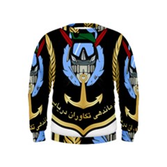 Iranian Naval Commandos Command Insignia Kids  Sweatshirt by abbeyz71