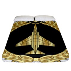 Iranian Air Force F-4 Fighter Pilot Wing Fitted Sheet (california King Size) by abbeyz71