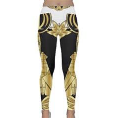 Iranian Air Force F-14 Fighter Pilot Wing Classic Yoga Leggings by abbeyz71