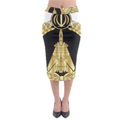 Iranian Air Force F-14 Fighter Pilot Wing Midi Pencil Skirt by abbeyz71