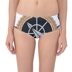 Iran Air Defense Force Badge - Silver Mid-waist Bikini Bottoms by abbeyz71