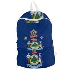 Flag Of Maine Foldable Lightweight Backpack by abbeyz71