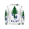 Maine Merchant & Marine Flag Kids  Sweatshirt View1