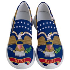 Flag Of The 20th Maine Volunteer Infantry Regiment Women s Lightweight Slip Ons by abbeyz71