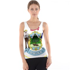 Great Seal Of The State Of Maine Tank Top by abbeyz71