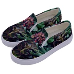 Succulents Kids  Canvas Slip Ons by okhismakingart