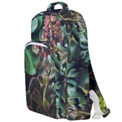 Succulents Double Compartment Backpack by okhismakingart