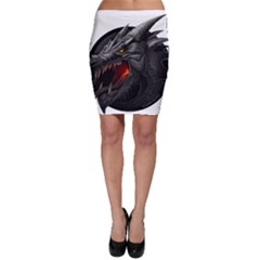 Dragon City Bodycon Skirt by Sudhe