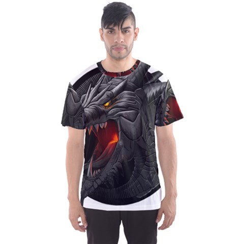 Dragon City Men s Sports Mesh Tee by Sudhe