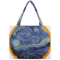 The Starry Night Starry Night Over The Rhne Pain Mini Tote Bag by Sudhe