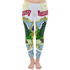 Coat Of Arms Of Maine Classic Winter Leggings by abbeyz71