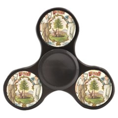 Historic Maine State Coat Of Arms, 1876 Finger Spinner by abbeyz71