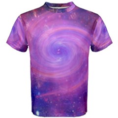 Spiral Strudel Galaxy Eddy Fractal Men s Cotton Tee by Pakrebo