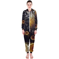 Star Mystical Fantasy Hooded Jumpsuit (ladies)  by Pakrebo