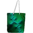 Fractal Maths Design Backdrop Full Print Rope Handle Tote (Large) View1