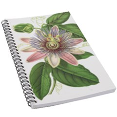 Passion Flower - Vintage 5 5  X 8 5  Notebook by WensdaiAmbrose