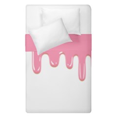 Ice Cream Pink Melting Background Bubble Gum Duvet Cover Double Side (single Size) by genx