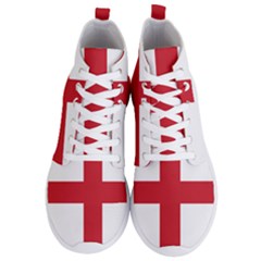 Flag Of England Men s Lightweight High Top Sneakers by abbeyz71