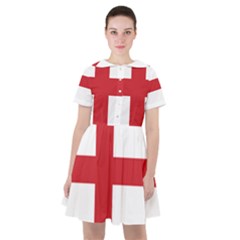 Flag Of England Sailor Dress by abbeyz71