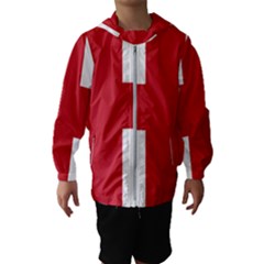 Flag Of England Kids  Hooded Windbreaker by abbeyz71