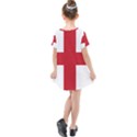 Flag of England Kids  Simple Cotton Dress View2