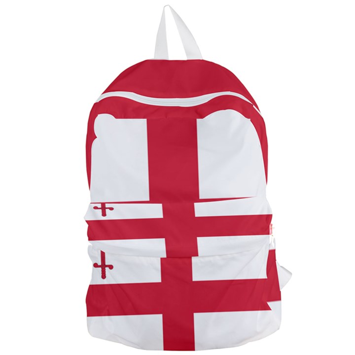 Flag of City of London Foldable Lightweight Backpack