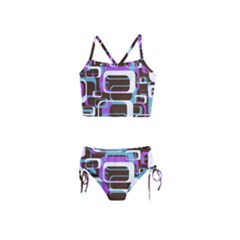 Reality Retro Star Girls  Tankini Swimsuit by WensdaiAmbrose