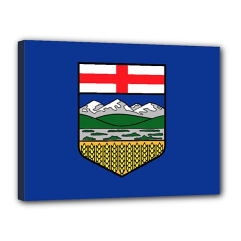 Flag Of Alberta Canvas 16  X 12  (stretched) by abbeyz71