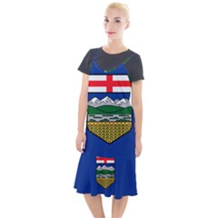 Flag Of Alberta Camis Fishtail Dress by abbeyz71