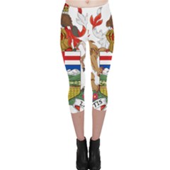 Coat Of Arms Of Alberta Capri Leggings  by abbeyz71