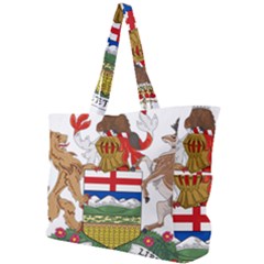 Coat Of Arms Of Alberta Simple Shoulder Bag by abbeyz71