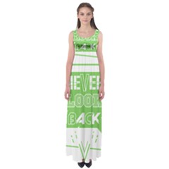 Never Look Back Empire Waist Maxi Dress by Melcu