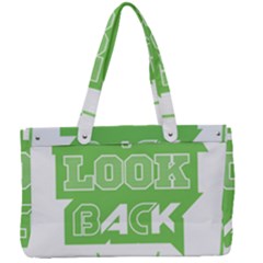 Never Look Back Canvas Work Bag