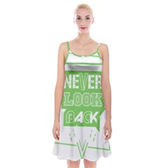 Never Look Back Spaghetti Strap Velvet Dress by Melcu
