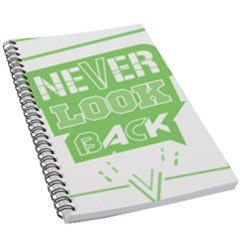 Never Look Back 5 5  X 8 5  Notebook by Melcu
